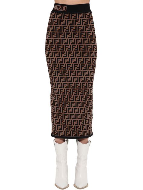 fendi skirt logo|Fendi skirts for women.